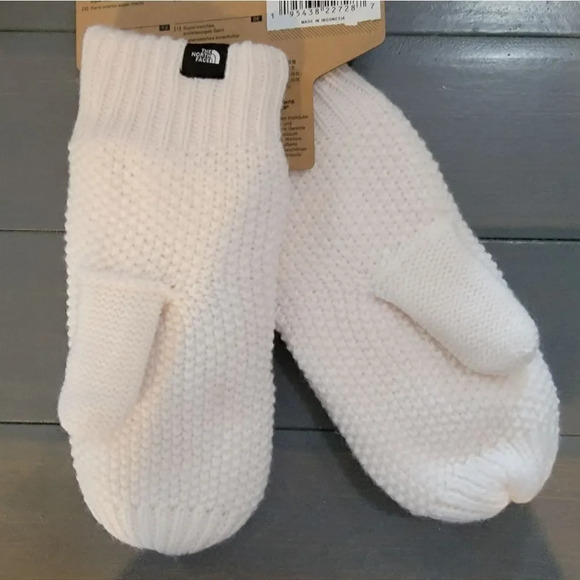 Women's The North Face Cable Minnasoft knit-fleece liner Mittens sz Medi… - Picture 6 of 10